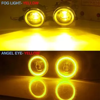 2 х Противотуманные фары Дневные Фары Светильник светодиодный Ангел глаз DRL дневная ходовая лампа 30W 12V для Nissan X-Trail Versa Tiida NV200 Lafesta Murano Vampira