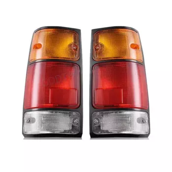 2-х шт. черный или хромированный задний фонарь для Isuzu Pickup 1991-1996 1992 задний фонарь для грузовика Holden Rodeo TF TFR, бесплатные лампы и провода