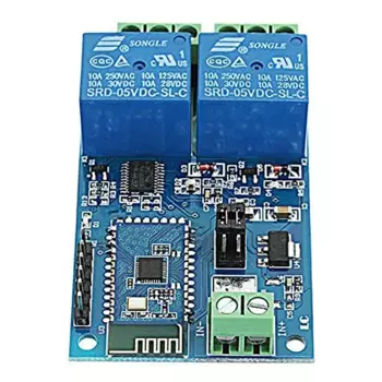 2-канальный релейный модуль с Bluetooth, 12 В