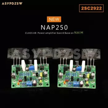 2-канальный стерео MINI NAIM NAP250 MOD 2SCS2922 Усилитель мощности DIY Kit/Готовая плата