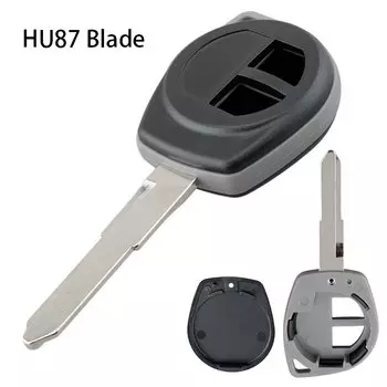 2-кнопочный автомобильный брелок для ключей, сменный чехол для автомобильного пульта дистанционного управления, подходит для SUZUKI Vitara Swift Ignis SX4 Liana