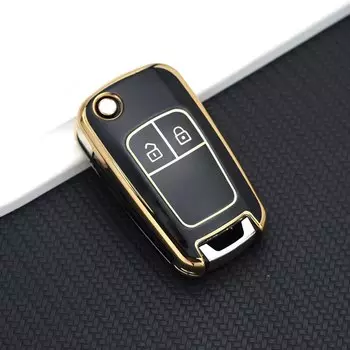 2-кнопочный чехол для автомобильного ключа для Chevrolet Cruze Spark Orlando Malibu для Opel Vauxhall Astra J Corsa D E Zafira Mokka