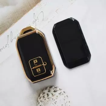 2-кнопочный чехол для автомобильного ключа из ТПУ для Suzuki Spacia MK53S Jimny Sierra Swift Wagon, аксессуары для интерьера, чехол для замка ключа