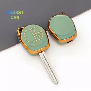 2-кнопочный держатель дистанционного брелока из ТПУ для Suzuki Swift SX4 Liana Aerio Jimny Samurai Amagatarai Grand Vitara, чехол для автомобильного ключа