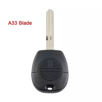 2-кнопочный пульт дистанционного управления YIQIXIN, чехол для автомобильного ключа для Nissan Almera, Maxima, Micra, первоклассная Серена, Terrano, Navara, X-Trail A32/A33 Blade