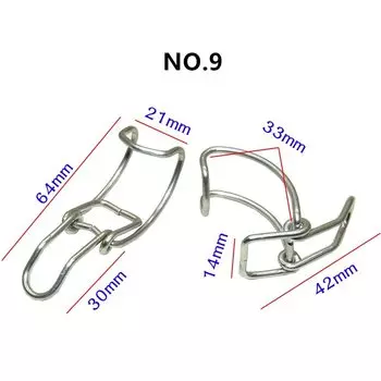 2 комплекта крепежных металлических крепежных приспособлений для крепления автомобильных пружин для всех корпусов автомобильных воздушных фильтров