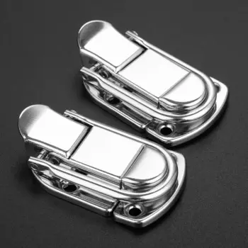 2 комплекта винтажных желез, железная застежка, декоративная защелка для чемоданов, застежка с защелкой для багажа, Высота 34*59 мм