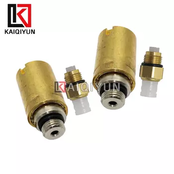 2 комплекта воздушного разъема M10, латунный фитинг, передний удерживающий клапан, комплект подвески, давление стойки для VW Touareg Audi Q7 Porsche Cayenne