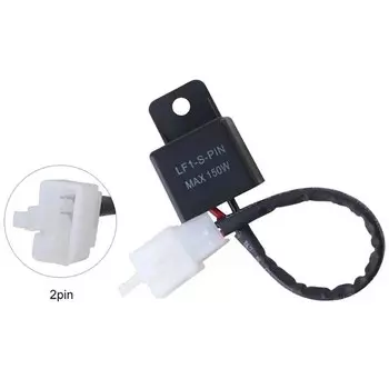 2-контактное электронное светодиодное проблесковое реле NS Change 12A для Yamaha R1 R6 FZ1 FZ6 FZ8 MT07 MT09 лампа указателя поворота двигателя Hyper Flash