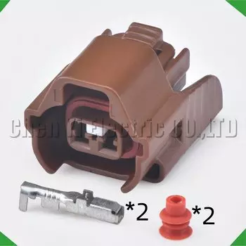 2-контактные автомобильные разъемы, вилка жгута проводов топливной форсунки 90980-11153 6189-0573 для Toyota 1JZ VQ35