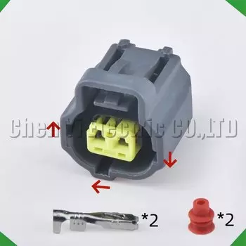 2-контактный автоматический разъем IAC, разъем датчика температуры воды для Toyota 1JZ-GTE 2JZ-GTE Mazda Mitsubishi 90980-10735 90980-11061 3