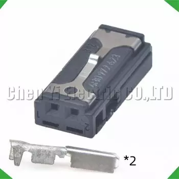 2-контактный автомобильный дверной высокочастотный динамик, аудио электрический разъем, кабель, жгут проводов, вилка 8E 0972763 4Б 0972623 1534027 -1 для VW Audi