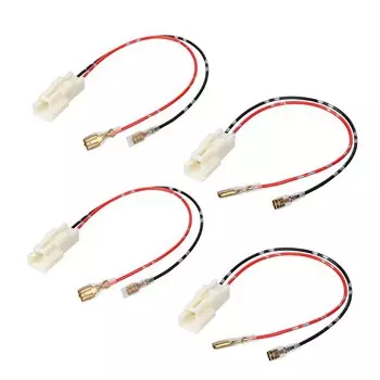 2-контактный автомобильный провод для динамика, адаптер, штекер, радио, стерео, CD-проигрыватель, кабели для Kia Forte Sedan Optima Sedan для Hyundai Tiburon