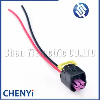 2-контактный автомобильный водонепроницаемый разъем, Датчик положения коленчатого вала, жгут проводов топливного инжектора, штекер 1928A00152 для Hyundai GDI Kia Suzuki