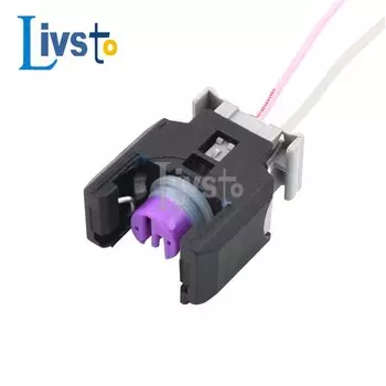 2-контактный герметичный дизельный двигатель Delphi EFI с общей топливной магистралью H5 H6, форсунка инжектора, автомобильный соединитель жгута проводов 13816706