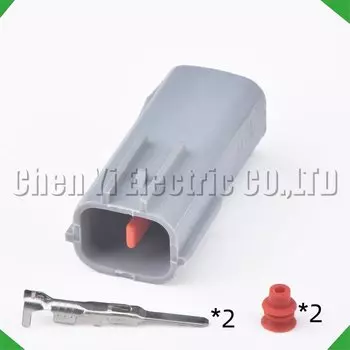 2-контактный противотуманный фонарь, датчик положения коленчатого вала, автоматический водонепроницаемый разъем 6195-0006 6195-0003 6189-0640 6181-0437 для Mazda RX7