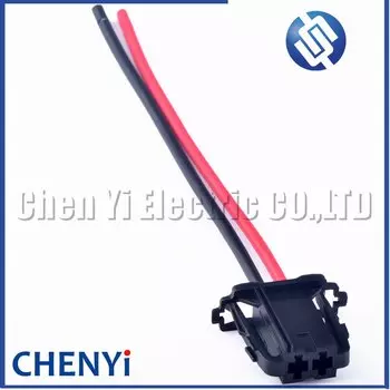 2-контактный разъем модуля управления скоростью нагрева воздуховода, разъем жгута резистора вентилятора для Peugeot Citroen C4 Picasso