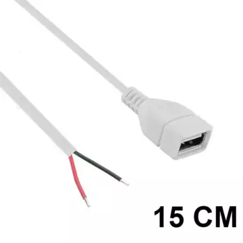 2-контактный USB-кабель «сделай сам», кабель питания, USB 2,0, штекер для USB-оборудования, установка «сделай сам», замена, ремонт бытовой техники