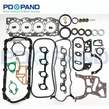 2 л, 2L-T Комплект прокладок для восстановления двигателя 04111-54050 для TOYOTA CRESSIDA седан/Land Cruiser/Hiace/Hilux 2446cc 2.4D/TD