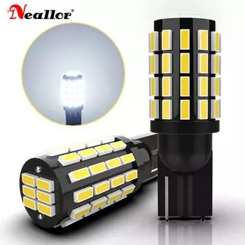 2 лампы высокой мощности W5W T10 194 168 LED Canbus Extreme Bright 54 SMD 3014 чип лампы для парковки автомобиля Резервное копирование заднего хода широкие фары 2821 2825