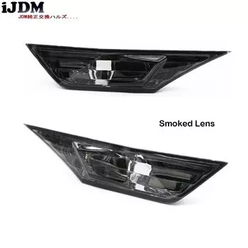 (2) левый и правый OEM JDM прозрачный боковой габаритный фонарь для Honda Civic 10-го поколения 2016-up Sedan/Coupe/Hatchback