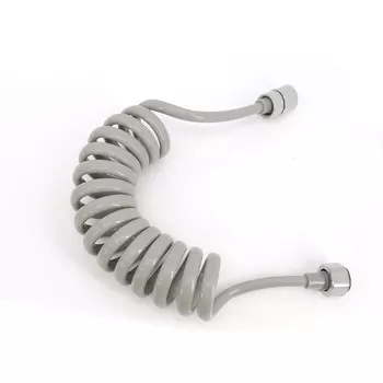 2 м черный, темно-серый, серебристый, пружинный гибкий выдвижной насадка для душа, водяной шланг, трубка для сантехники, туалета, биде, распылитель для ванной комнаты