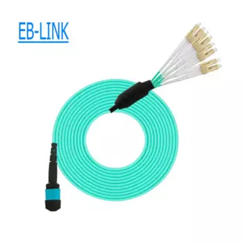 2-метровый женский оптоволоконный кабель для QSFP + SR-модуля Type-B AQUA 10G 50/125um