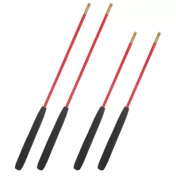2-парные принадлежности для шейкеров Diabolo, классические сменные китайские палочки из химического волокна для фитнеса