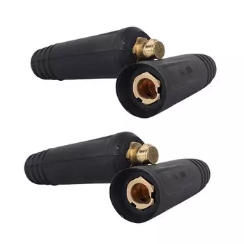 2 пары разъемов быстрого кабеля Welding Knight для проводов AWG