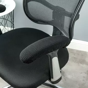 Чехлы на подлокотники Thousxiu черные 2 шт.