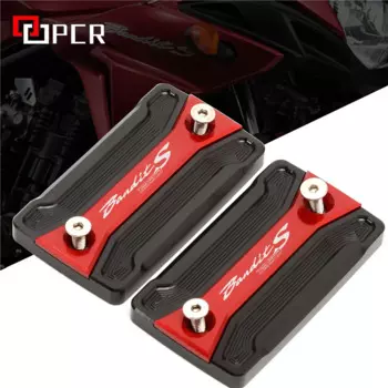 2 шт. передняя крышка главного тормозного цилиндра, крышка резервуара для жидкости для Suzuki BANDIT 400 1200 1250 1250S 1250F 2007-2016 2017