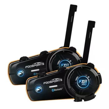 2 шт. FX8 PRO 10riders 2000 м полнодуплексный двойной Bluetooth чипы шлем домофон аксессуары для мотоциклов домофон