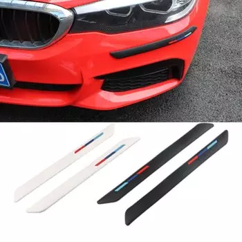 2 противоударные передние/задние защитные уголки и края, бамперы, защита от царапин, наклейки на автомобиль, стайлинг автомобиля