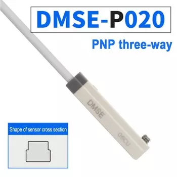 2 провода NPN PNP, магнитный Бесконтактный тростниковый переключатель, пневматический цилиндрический датчик CMSG DMSE DMSH CMSJ