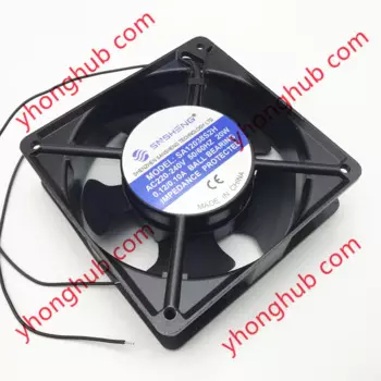 2-проводной Вентилятор охлаждения сервера SNSHENG SA12038S2H AC 220 В 20 Вт 120x120x38 мм