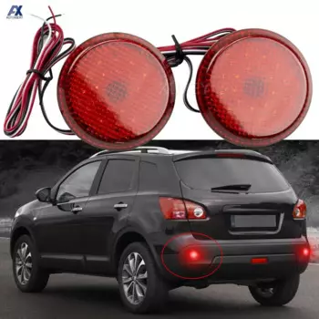 2 шсветодиодный, Автомобильные светодиодные фонари для заднего бампера Nissan Qashqai X-Trail T31