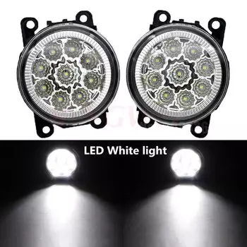 2 шсветодиодный, светодиодные противотуманные фары для Nissan Leaf 2011, 2012, 2013, 2014, 2015, Сверхъяркие противотуманные фары, галогенные лампы для NISSAN PATHFINDER R51, 2005-