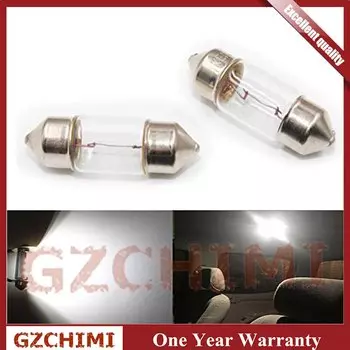 2 шт. 04110-SWA-305 Внутренняя купольная лампа/лампочка для чтения карты T10x31 8 Вт 12 В для Honda