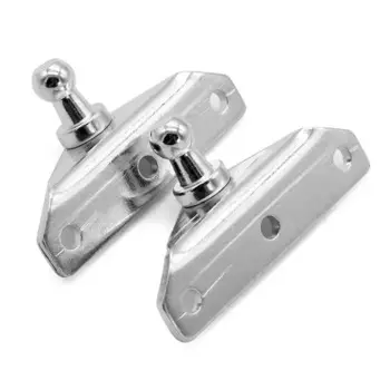 2 шт. 10 мм серебряные шарики-гвоздики, амортизационные стойки, газовая опора, распорка, пружина, рандомное крепление, оцинкованная сталь для RVs Campers Home