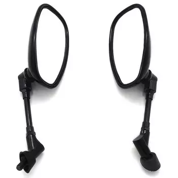 2 шт. 10 мм зеркало заднего вида для мотоцикла Yamaha XJR1300 XJR 1300 FZ6 BT1100 MT-03 VMAX12 VMX12 VMX17 V-MAX XJR400 XJR1200 1200