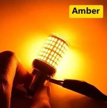 2 шт. 1156 BA15S P21W BAU15S PY21W 7440 W21W P21/5W 1157 BAY15D 7443 7440 Светодиодные лампы 144smd CanBus Лампа заднего указателя поворота