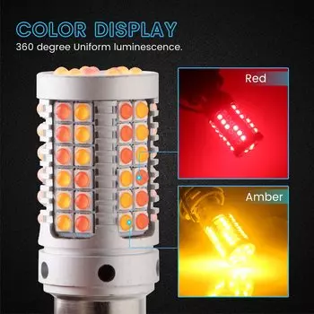 2 шт., 1156 P21W BA15S PY21W BAU15S 3156 7440 W21W 3030