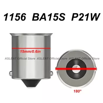 2 шт. 1156 P21W светодиодная лампа BA15S PY21W BAU15S 12 В COB 5SMD 7443 7440 W21W 3157 1157 BAY15D P21/5W светодиодная для указателя поворота заднего хода