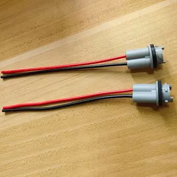 2 шт. 1157 Bay15d адаптер цоколя T15 W16W 1156 Ba15s P21W патрон лампы P21/5W базовый жгут проводов автомобильные фары аксессуары