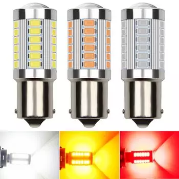 2 шт. 1157 светодиодный белого и желтого цвета 7507 Bay15d P21/5 Вт светодиодный Canbus лампа дальнего света DRL парковки тормозной фонарь автомобиля светильник лампочка 12V T25 T20