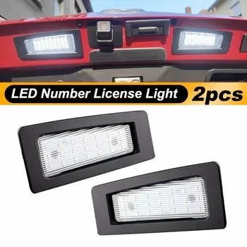2 шт. 12 В светодиодная лампа номерного знака для Mazda 3 Axela 2014 2015 2016 2017 2018 CX-3 2016-UP белая лампа номерного знака в сборе