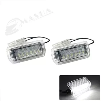2 шт. 12 В светодиодный светильник двери автомобиля для Toyota Prado 150 J150 LC150 Land Cruiser 200 J200 LC200 Camry 40 50 55 Автоматическая сигнальная лампа