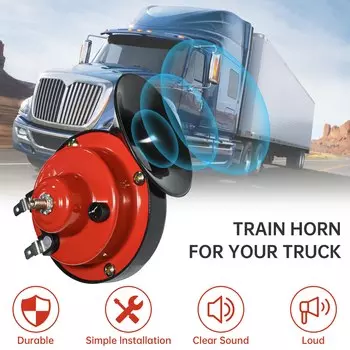 2 шт., 12 В, Воздушный Рог для автомобиля, улитка, Электрический Воздушный Рог, Морская Лодка, громкий сигнал, комплект, лодка, мотоцикл, двухтональный автомобильный рог, громкий сигнал