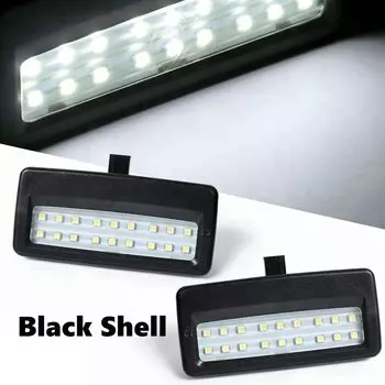 2 шт. 18SMD светодиодный автомобильный солнцезащитный козырек, лампы для зеркал, лампы для чтения для BMW F10 F01 750Li 760Li F07 F06 F11 F02 F03 F04 F12 F13 F18