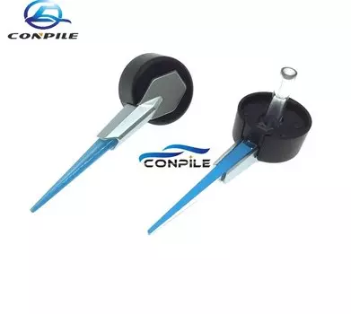 2 шт. 1,2 мм отверстие 39 мм автомобиль инструмент указатель счетчика синий стандарт вала светильник направляющим указателем кластера